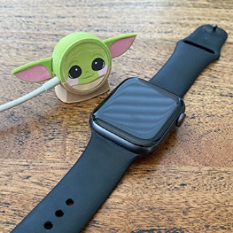 BigUpCreative  Apple Watch Charger Cover Grogu