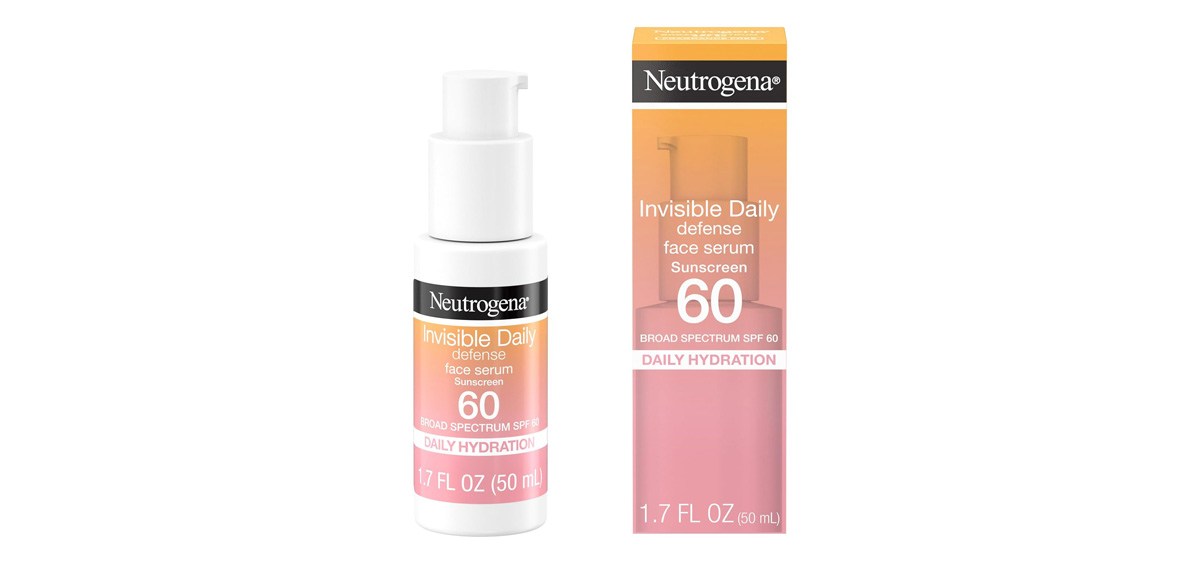 Neutrogena Invisible Daily Defense Face Sunscreen + Hydrating Serum Neutrogena Invisible Daily Defense Face Sunscreen + Hydrating Serum
