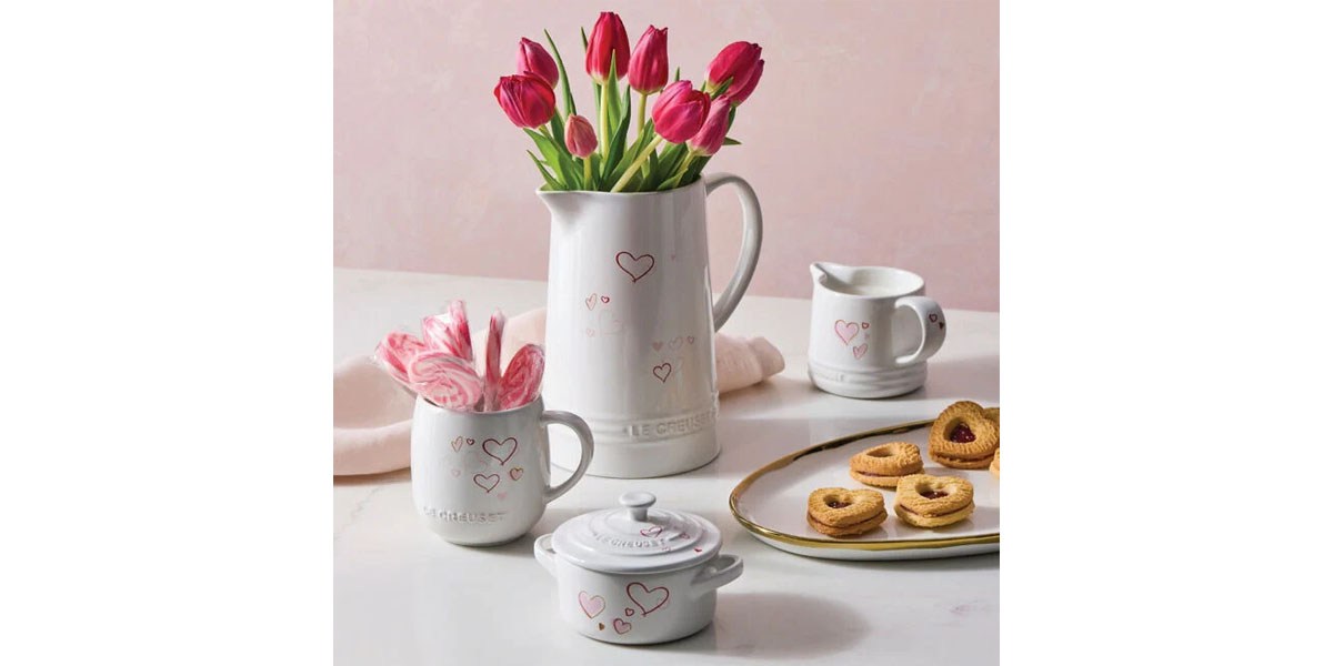 Le Creuset Mon Coeur Collection Heritage Mug
