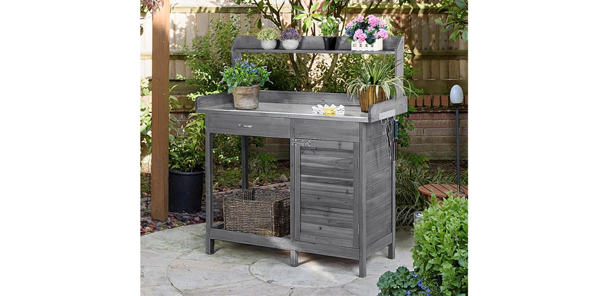 Yaheetech Outdoor Garden Workstation