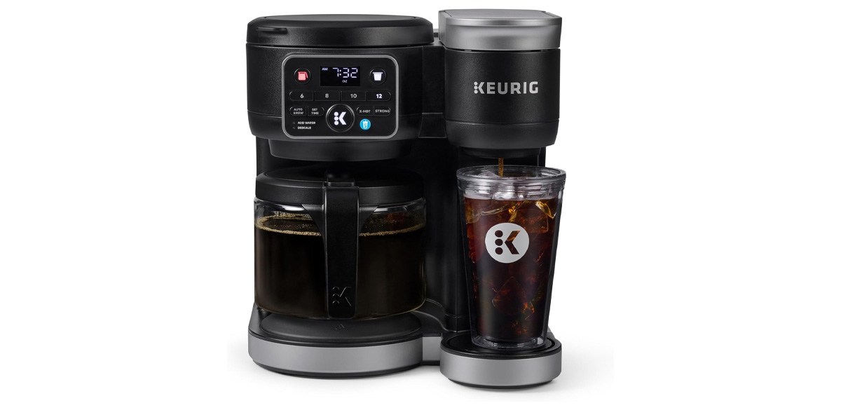 Keurig K-Duo Hot & Iced Single-Serve & Carafe Coffee Maker Keurig K-Duo Hot & Iced Single-Serve & Carafe Coffee Maker