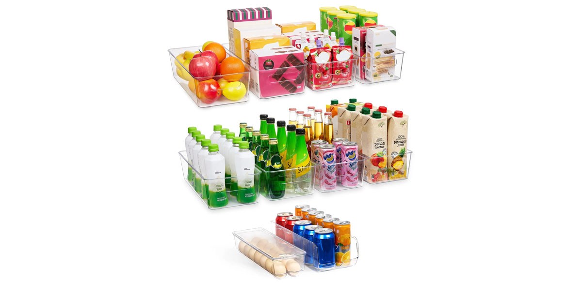Vtopmart Set of 10 Fridge Organizer