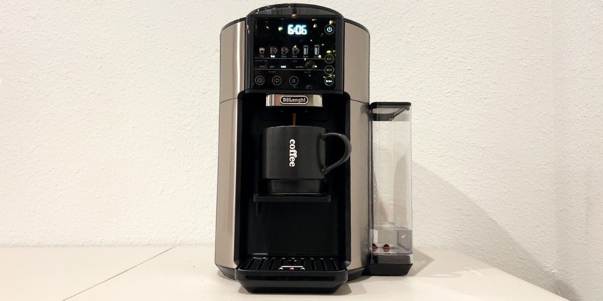 Coffee maker on kitchen counter