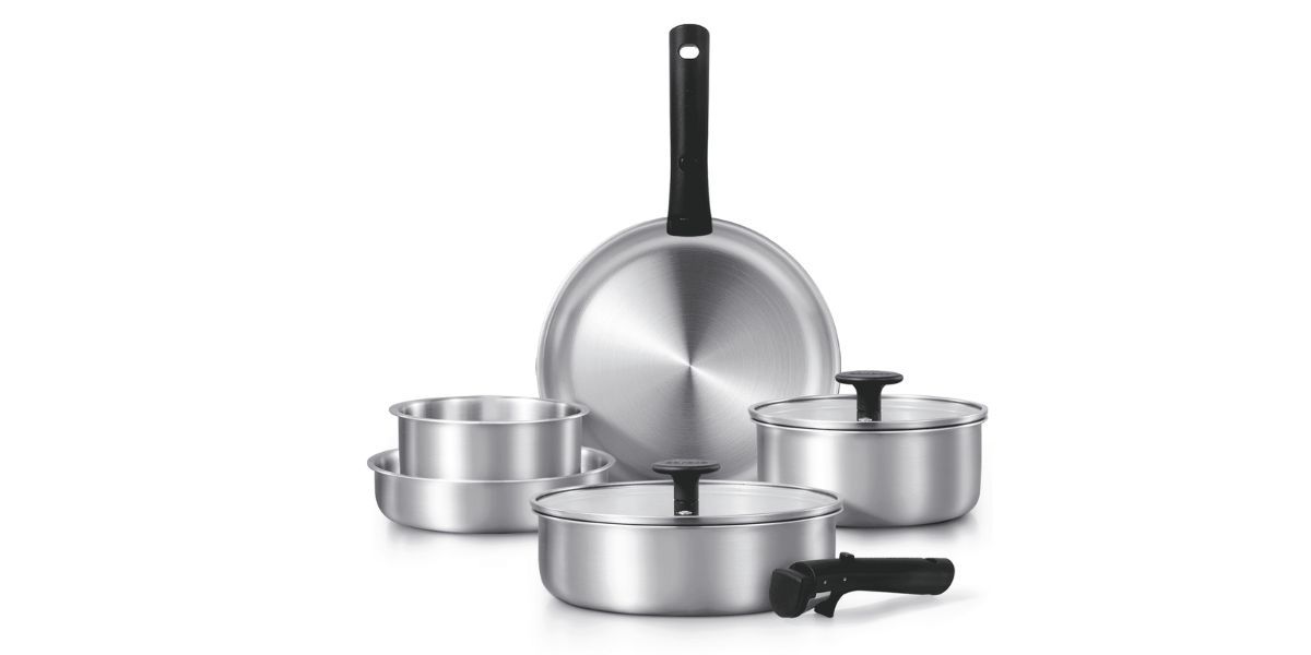 Carote Stainless Steel Pots and Pans