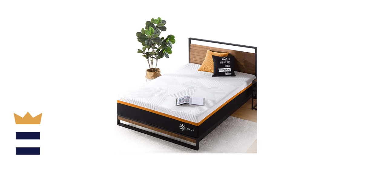 Zinus 12-Inch Cooling Copper Hybrid Mattress