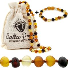 Baltic Proud Teething Necklace and Bracelet Set