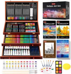 Soucolor 192-Pack Deluxe Art Set