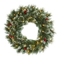 The Holiday Aisle 24" PVC Wreath