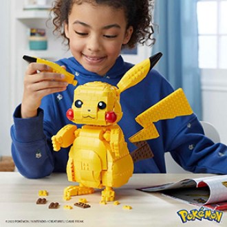 MEGA Pokémon Jumbo Pikachu Building Set