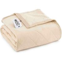 Shavel Home Products Micro Flannel Queen-Size Electric Heated Blanket