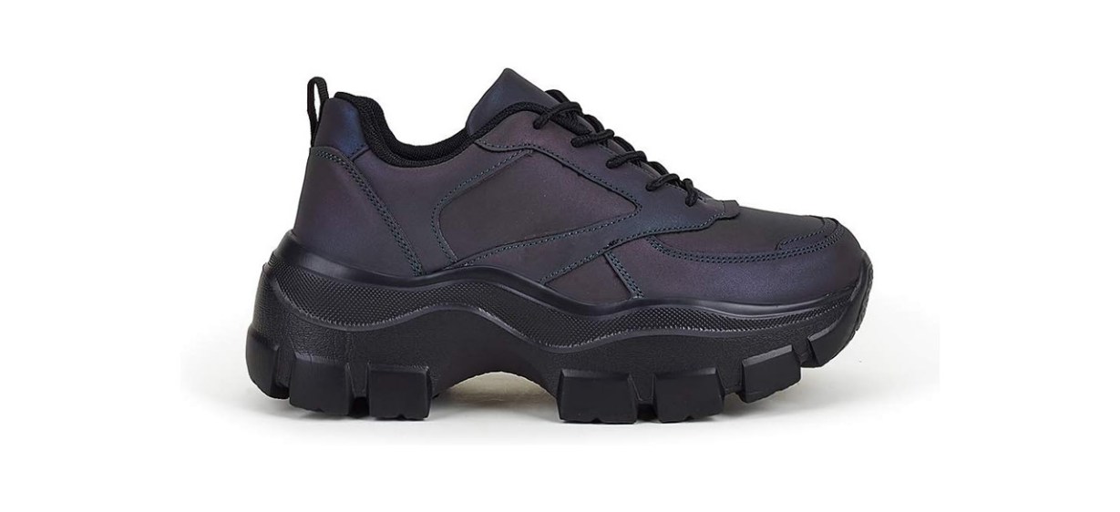 LUCKY STEP Chunky Platform Sneakers