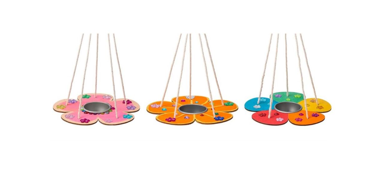 KidSquare Three-pack Bird Feeders