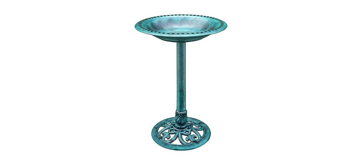 Best Vivohome Antique Outdoor Garden Bird Bath