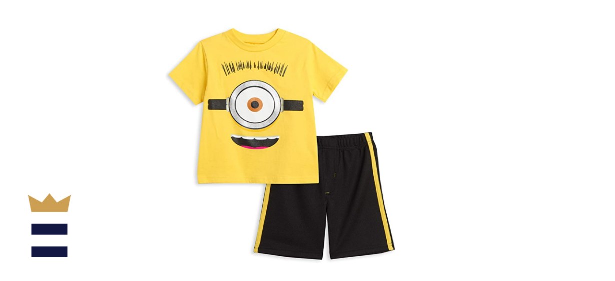 Despicable Me Minions Graphic T-Shirt &amp; Shorts Set