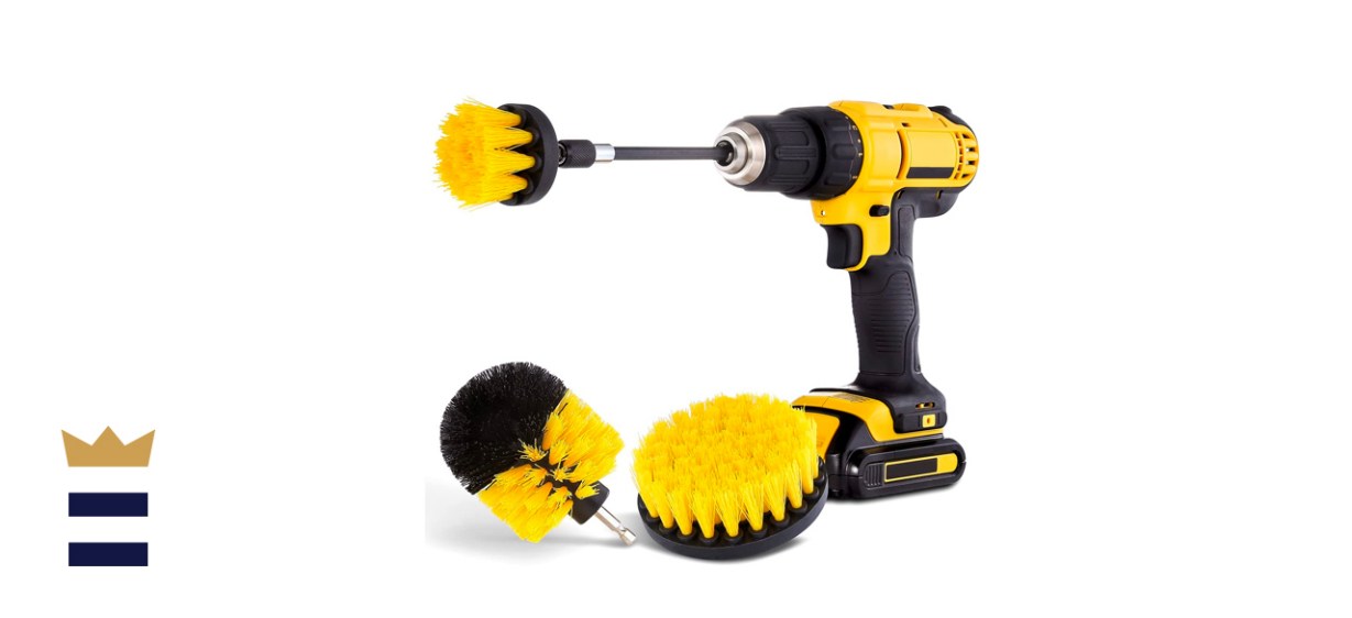 Drill Brush Attachment Set