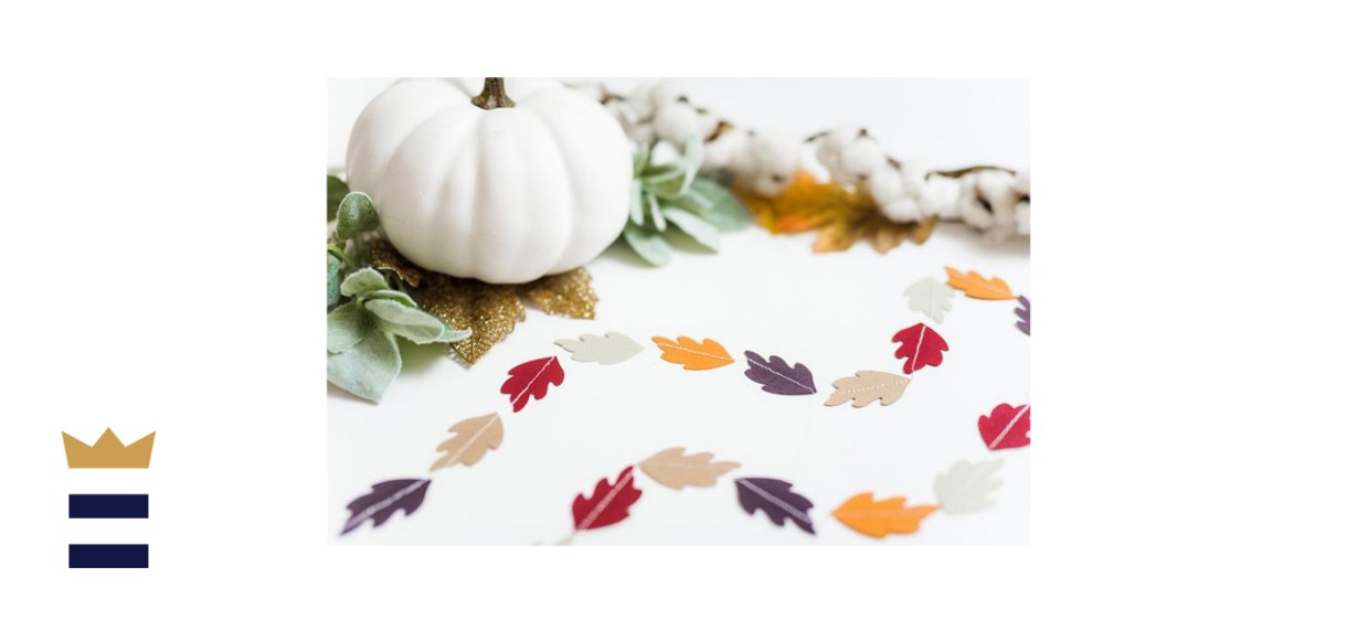 Fall Leaf Mantel Garland