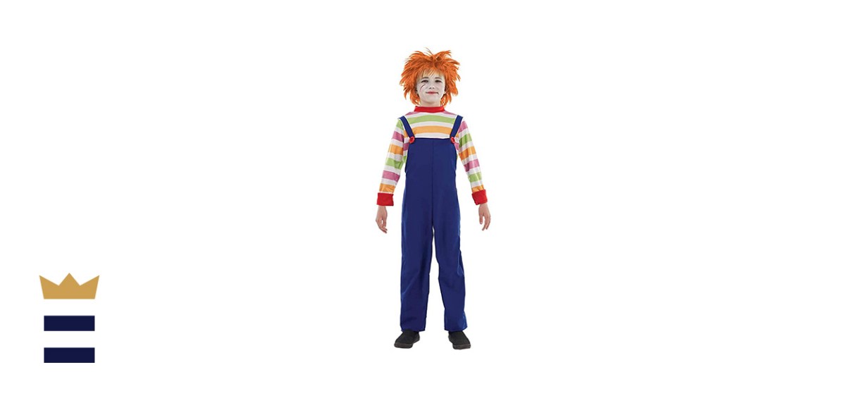 Fun Shack Kids Halloween Costumes Scary Skeleton Possessed Horror Movie Doll Outfits