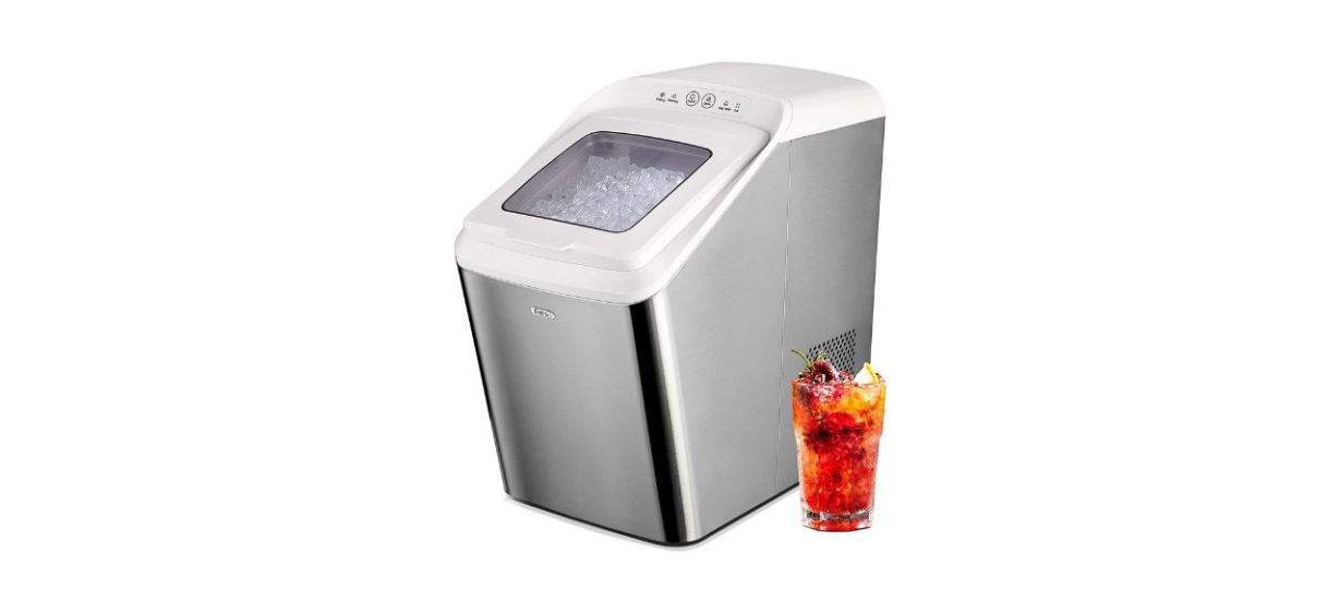 Gevi Household Countertop Nugget Ice Maker