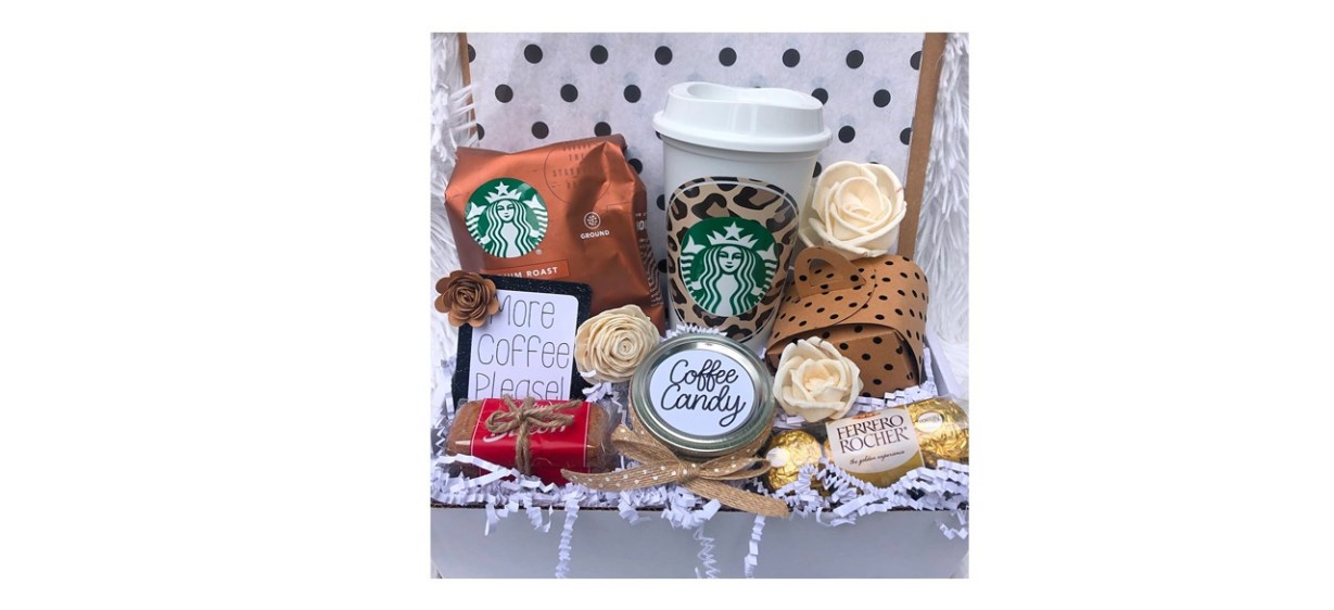 GiftCreationsByMeg Starbucks Coffee Gift Box