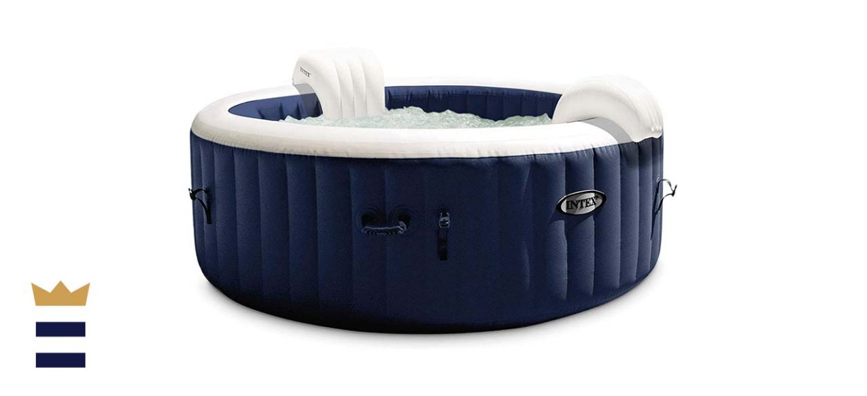 Intex PureSpa Plus 4-Person Portable Inflatable Hot Tub