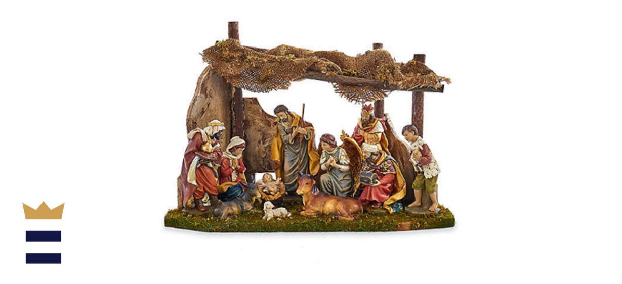 Kurt Adler 11-Piece Nativity Set