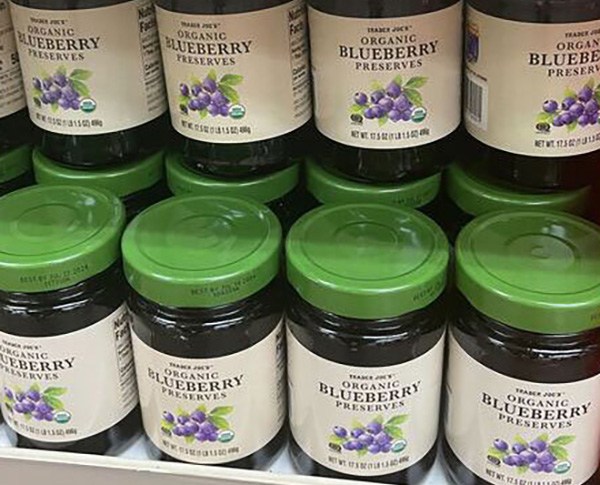 Trader Joe's Organic Blueberry Preserves