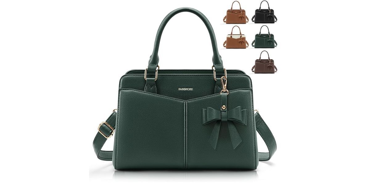 RAINSMORE Purses for Women Satchel Purse