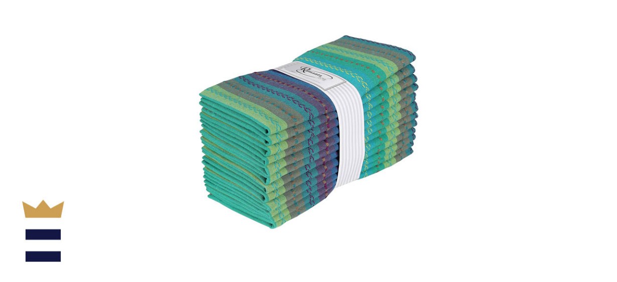 Ramanta Home Salsa Stripe Dinner Napkins