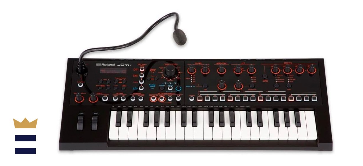 Roland JD-XI 37-Key Analog/Digital Crossover Voice Synthesizer 