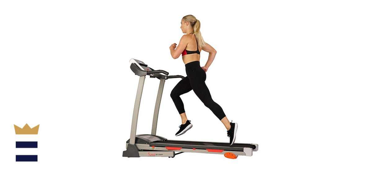Sunny Health &amp; Fitness Folding Treadmill