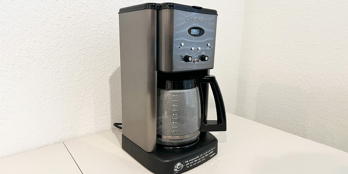 Cuisinart Brew Central Coffee Maker on kitchen counter