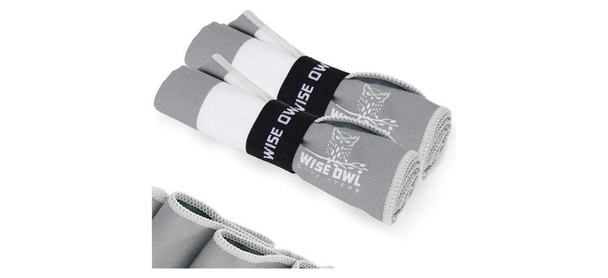 Wise Owl Outfitters Beach Towel and Yoga Towel