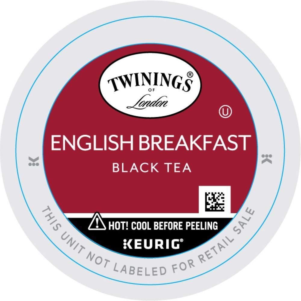 Twinings English Breakfast Tea, Keurig K-Cups, 24 Count