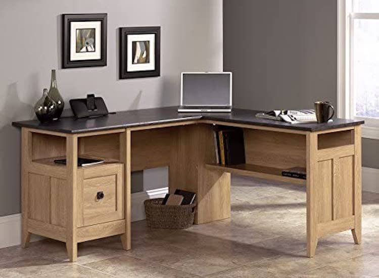 Sauder August Hill L-Shaped Desk