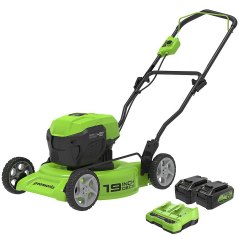 Greenworks 24V 19” Brushless Push Mower