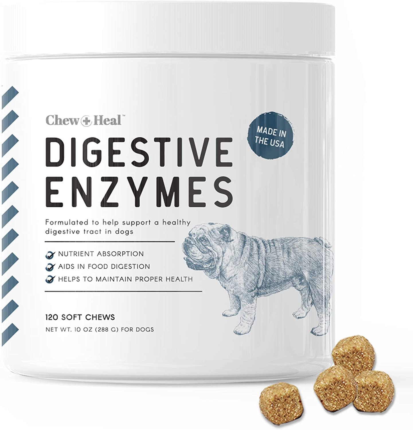 Chew + Heal Labs Digestive Enzymes with Probiotics
