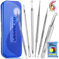 Cbiumpro Blackhead Remover Pimple Popper Tool Kit