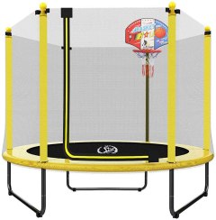 LANGXUN 5-Foot Toddler Trampoline