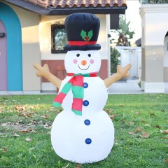 Goosh 4 Foot Inflatable Snowman