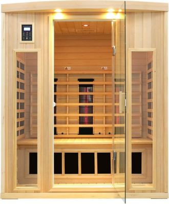 KUNSANA 3 Person Infrared Sauna
