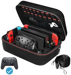 ivoler Nintendo Switch Game Traveler Deluxe Storage Case