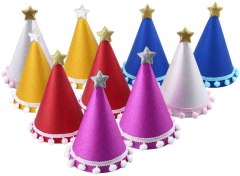 Crystal Lemon Party Hats