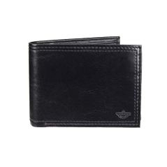 Dockers Men's Leather Traveler Wallet