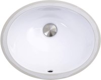 Nantucket Oval Ceramic Undermount Vanity Sink