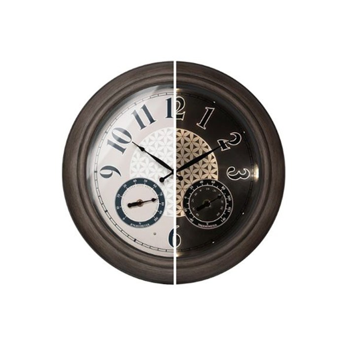 Presentime 18-Inch Illuminated Outdoor Clock