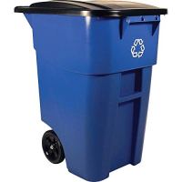 Rubbermaid Commercial Products BRUTE Step-On Rollout Waste/Utility Container