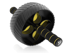 Sports Research Ab Wheel Roller with Knee Pad